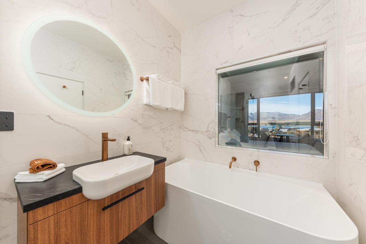 Galaxy Boutique Hotel Lake Tekapo Exteriér fotografie Bathroom